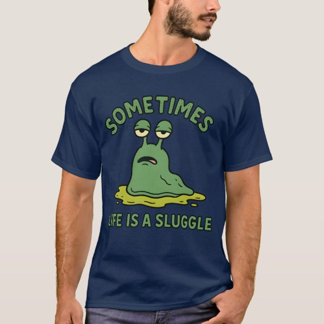 Camiseta A veces la vida es una esquiva (Anverso)