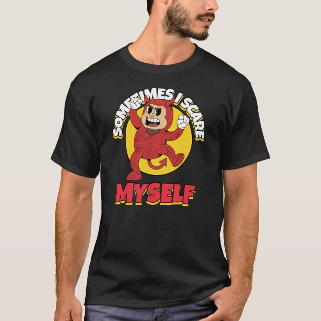 Camiseta A veces me asusto (Anverso)