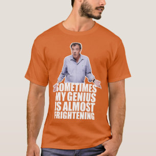 Camiseta A veces mi genialidad es casi aterradora Genial J