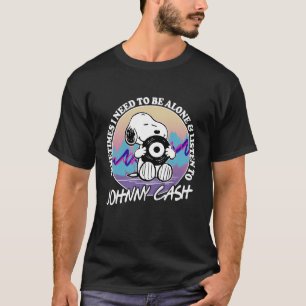 Camiseta A veces necesito estar solo y escuchar a Johnny