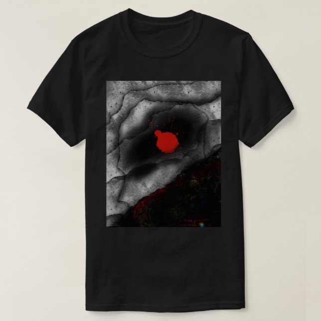 Camiseta A veces solo anhelamos el arco iris (Diseño del anverso)