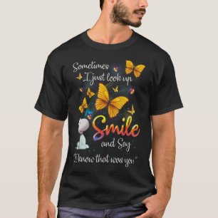 Camiseta A Veces Sólo Miro Sonrisa Y Digo Que Sé Que