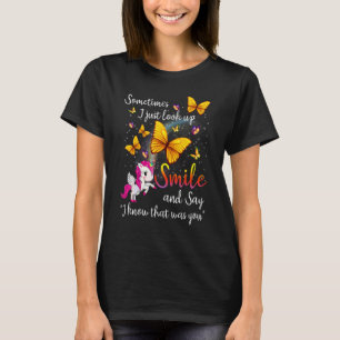 Camiseta A Veces Sólo Miro Sonrisa Y Digo Que Sé Que