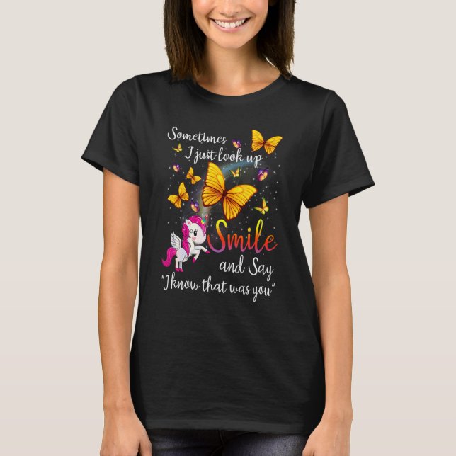 Camiseta A Veces Sólo Miro Sonrisa Y Digo Que Sé Que (Anverso)