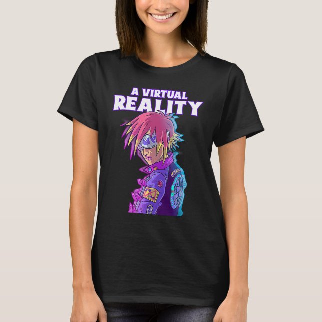 CAMISETA A VIRTUAL REALITY VR (Anverso)