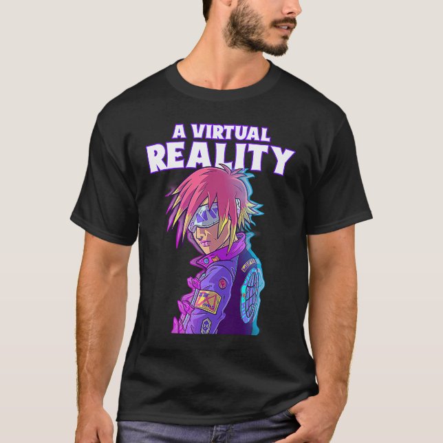 CAMISETA A VIRTUAL REALITY VR (Anverso)