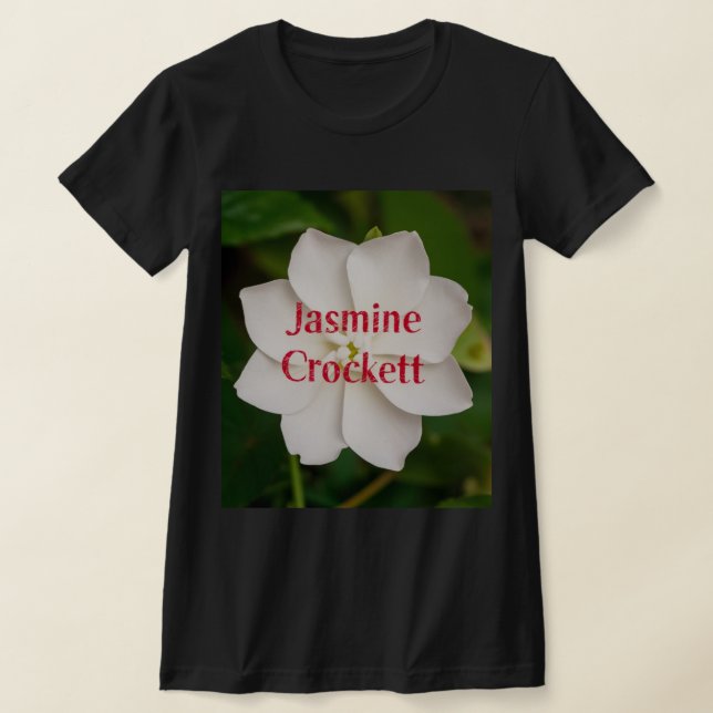 Camiseta A white blooming jasmine flower with Jasmine Crock (Distribución)