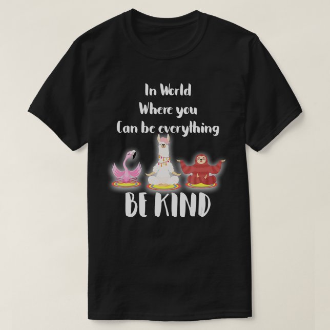Camiseta a world of kindness Unity Day anti-bullying choose (Diseño del anverso)