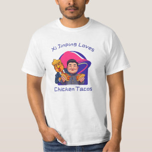 Camiseta A Xi Jinping Le Encantan Los Tacos De Pollo