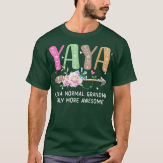 Camiseta A Yaya Le Gusta La Abuela Normal Sólo Más Mujeres 