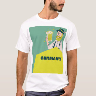 Camiseta  A youth shirt featuring an image from German heri