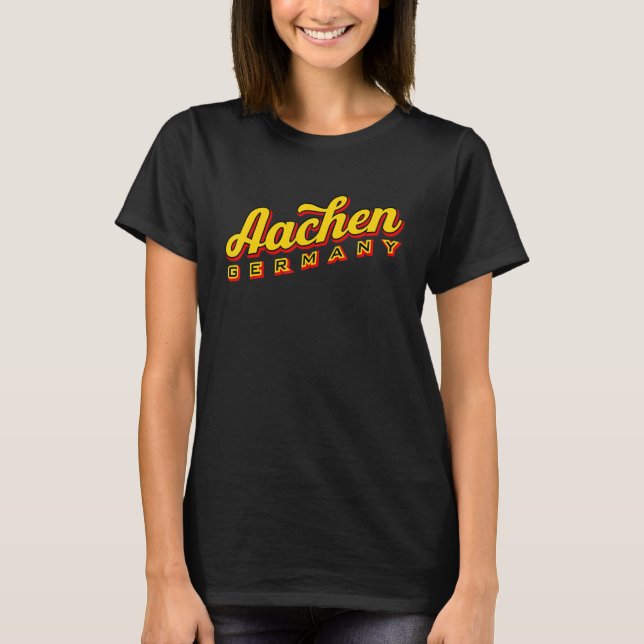 Camiseta Aachen Alemania (Anverso)