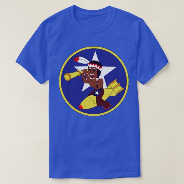 Camiseta AAF 5th AF 43rd BG 64th Bomb Squardon X (Diseño del anverso)