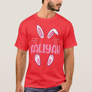 Camiseta AALIYAH Novedad Graciosa Conejita de Pascua Person