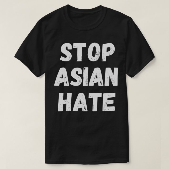 Camiseta AAPI Stop Asian Hate  #StopAsianHate Equal Rights  (Diseño del anverso)
