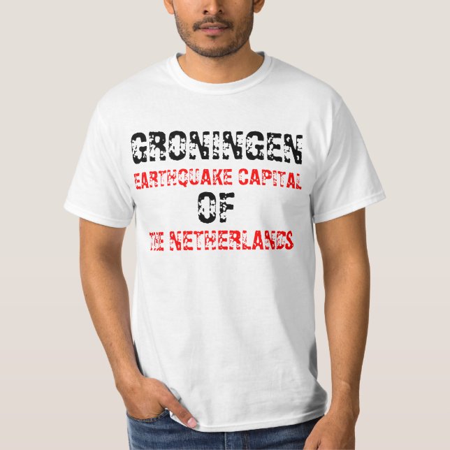 Camiseta Aardbeving Groninga (Anverso)