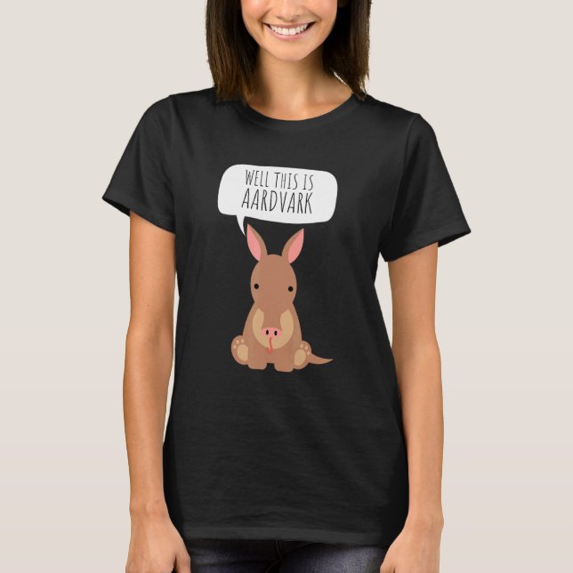 Camiseta Aardvark Anteater African Ant Bear Edentate Armadi (Anverso)