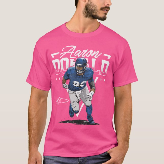 Camiseta Aaron Donald Los Angeles R Triangle Name (Anverso)