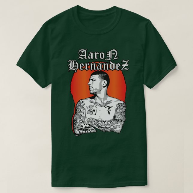 Camiseta AARON Hernandez Classic T Shirt TeeNbspShirt I Lov (Diseño del anverso)