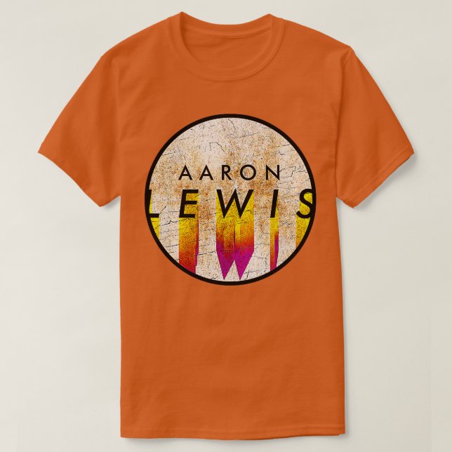 CAMISETA AARON LEWIS (Diseño del anverso)