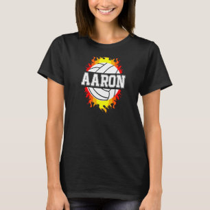 Camiseta Aaron Nombra Jugador De Voleibol Boys Ball Y Net S