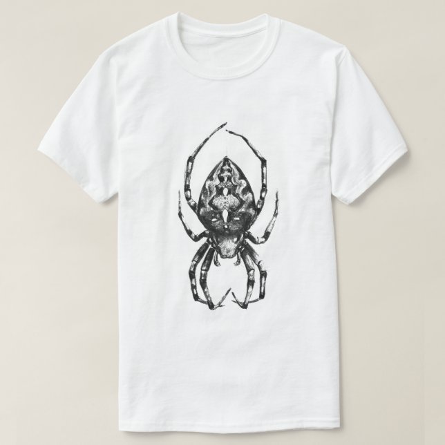 Camiseta Aart Barn Spider White (Diseño del anverso)