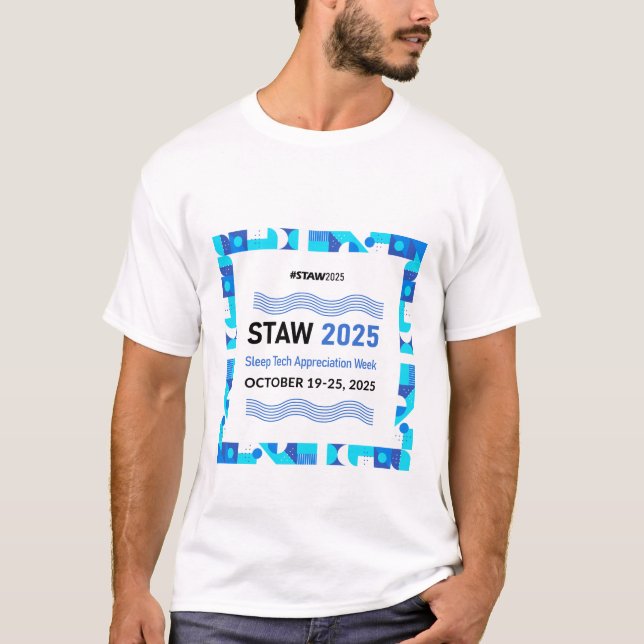 Camiseta AAST 2025 STAW Men's T-shirt (Anverso)