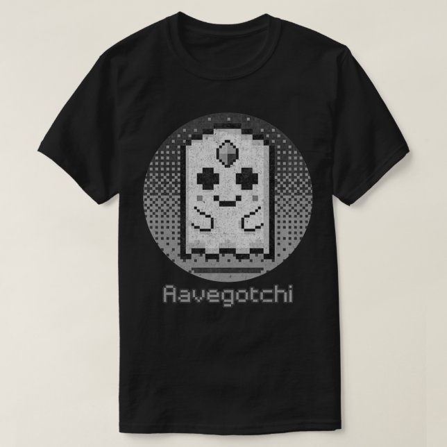 Camiseta Aavegotchi GHST Aave Crypto, NFT No Fungible (Diseño del anverso)