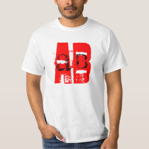 Camiseta AB- Camisas Tee de Tipo Sangre