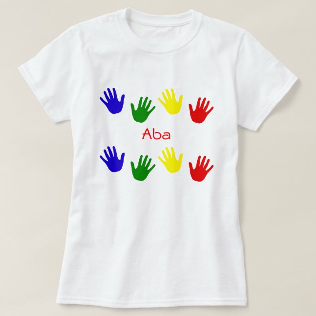 Camiseta Aba (Diseño del anverso)