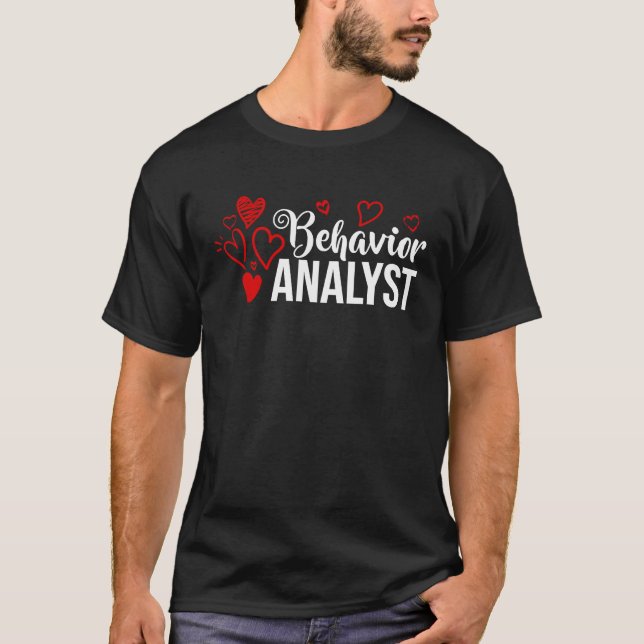 Camiseta ABA Behavior Therapist Therapy Analyst (Anverso)