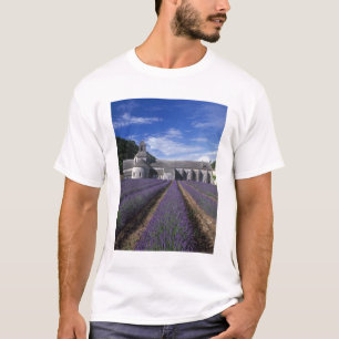 Camiseta Abadía de Sénanque, Gordes, Vaucluse, Provenza,