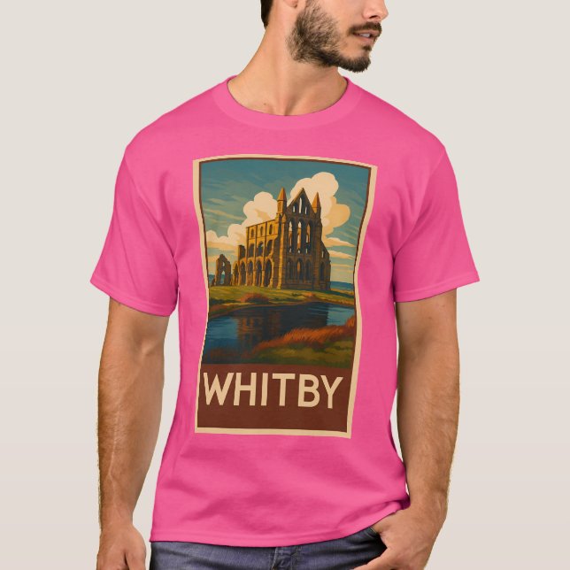 Camiseta Abadía de Whitby (Anverso)