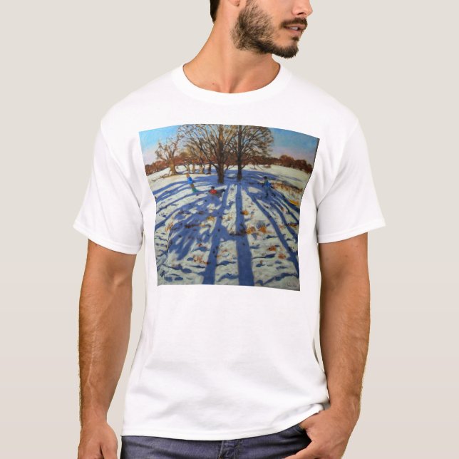 Camiseta Abadía Derbyshire de Calke del pleno invierno (Anverso)