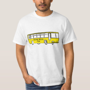 Camiseta ABAJO CON el autobús del CIS