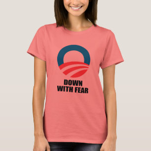 CAMISETA ABAJO CON MIEDO