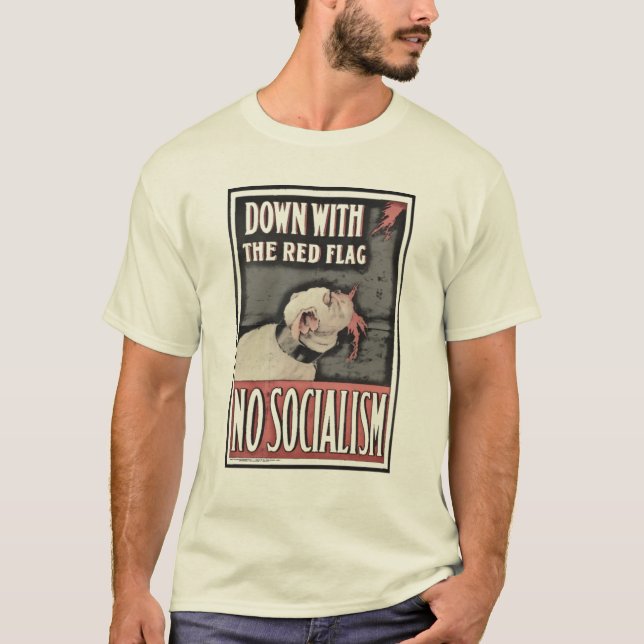 Camiseta Abajo con socialismo (Anverso)