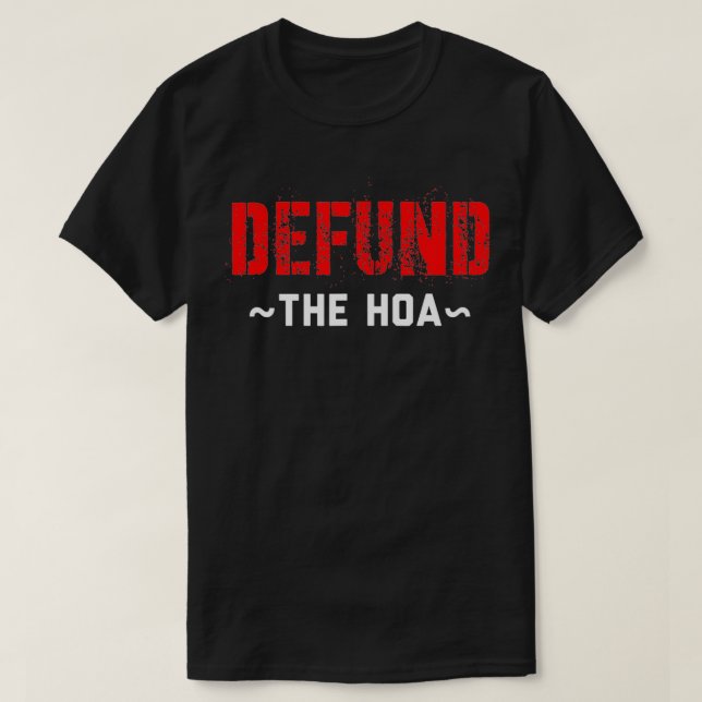 Camiseta Abajo la HOA  (Diseño del anverso)