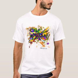 Camiseta "Abajo para él "