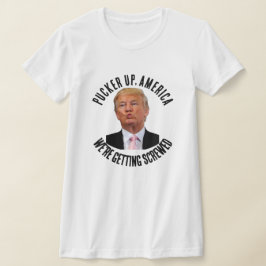 Camiseta Abalancear los labios de Trump en Estados Unidos