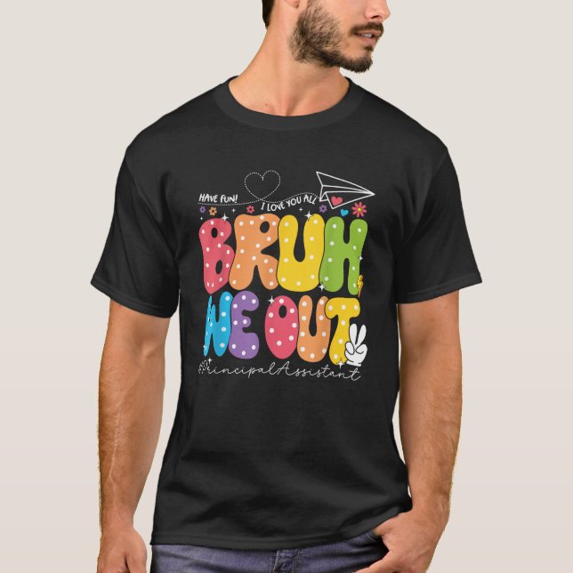 Camiseta Abandonamos Al Director Adjunto El Día De La Escue (Anverso)