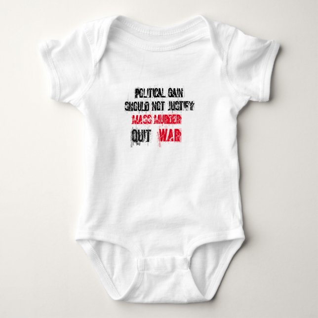 CAMISETA ABANDONAR LA GUERRA (Anverso)
