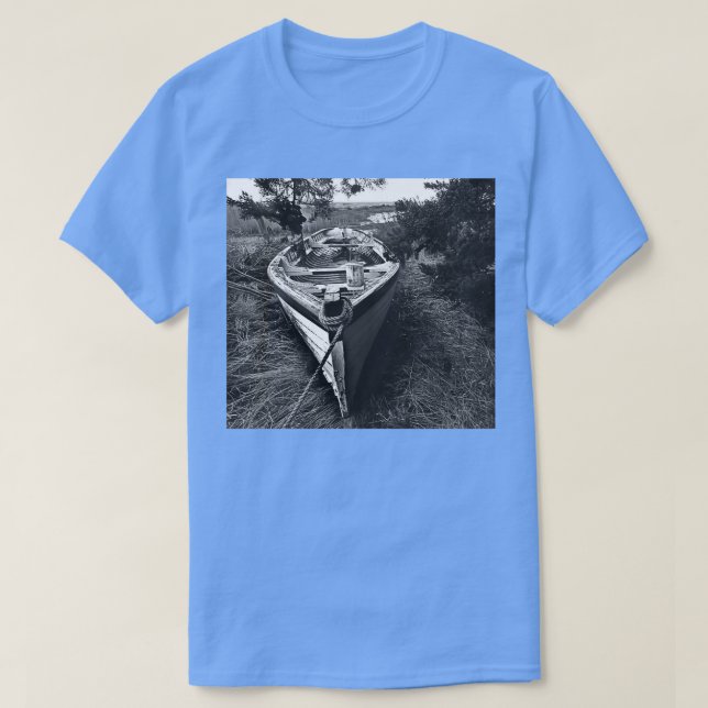 Camiseta Abandoned Boat Brancaster Staithe N Norfolk (Diseño del anverso)