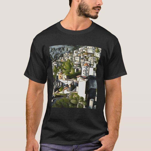 Camiseta Abandoned Houses Of Kayakoy Abstract (Anverso)