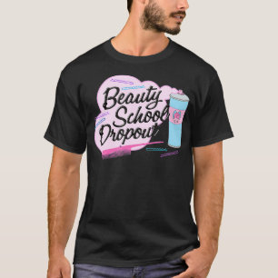 Camiseta Abandono de la escuela de belleza de las chicas ro