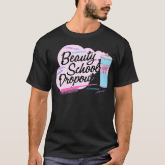 Camiseta Abandono de la escuela de belleza de las chicas ro