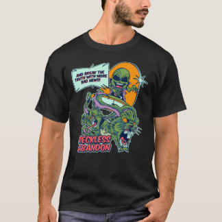 Camiseta Abandono imprudente – Conejos alienígenas monstruo