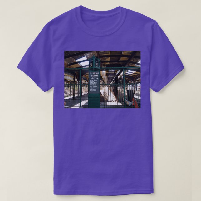Camiseta Abandonó la Terminal Central de Ferrocarriles de N (Diseño del anverso)