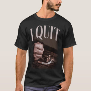 Camiseta Abandono los dichos humorísticos sin fumar