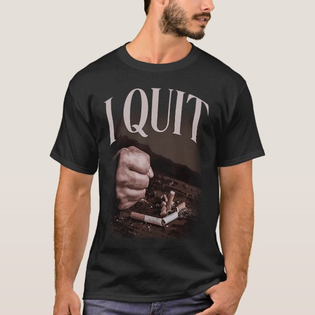 Camiseta Abandono los dichos humorísticos sin fumar (Anverso)